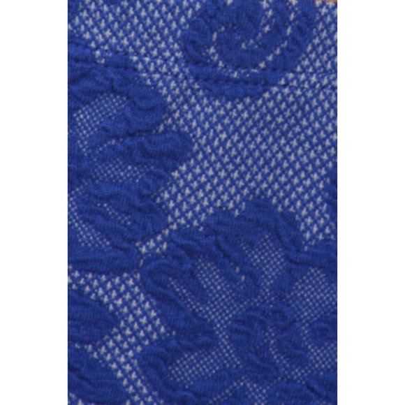 Women's Casual Sleeveless Royal Textured Halter Crop Top Only Sexy Comfy Stylish - Picture 4 of 4